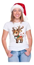 Comprar Playera Reno Animado Navidad Nieve Familia Amigos Christmas 