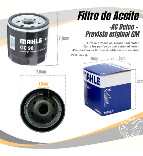 Kit Tensor Correa Distribucion Filtro Aceite Corsa 1.8 2006