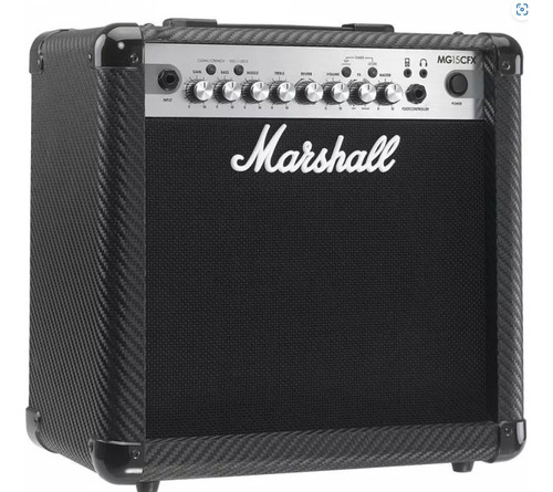 Amplificador Guitarra Eléctrica Marshall Mg15cfx 15w Efectos