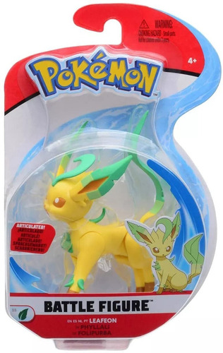 Figura Leafeon Pokemon Battle Figure Original