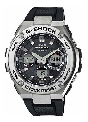 Casio Men's Gst-s110-1acr G Choque Analógico Digital Jm6wz