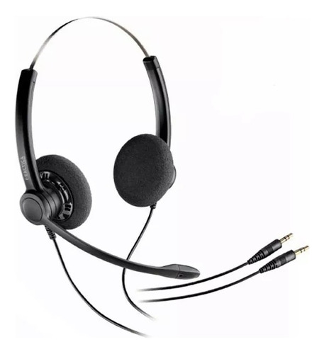 Auricular Plantronics Sp12-pc Headset Vincha Cabezal Pc (Reacondicionado)