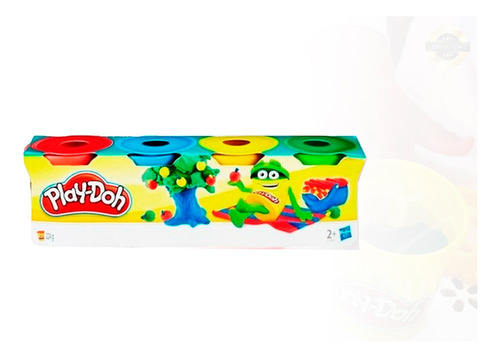 Juguete Plastilina Play-doh X4 Didáctico Juegos Kit  
