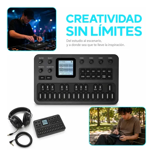 M-vave Fm-1 Sintetizador Fm Polifônico Bluetooth Portátil