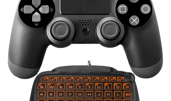 Nyko Type Pad Teclado Qwerty Control Sony Playstation 4 Ps4