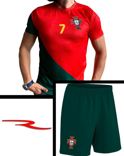 Conjunto Futbol Portugal Ronaldo Ranwey Fr217