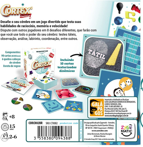 Jogo Cortex Challenge 2 - Galápagos