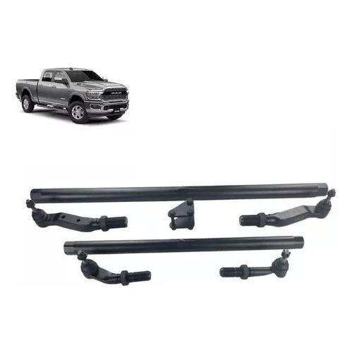 Kit Barra Direção + Terminal Dodge Ram 2500 2019 20 21 22 23