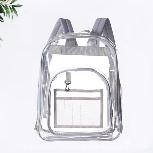 Bolso De Hombro Transparente De Pvc Bolsa De Estudiante