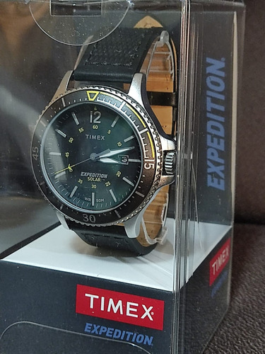 Timex Solar Expedition Negro Impecable Empaque Original