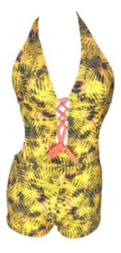 Trikini Short Isabella Bird Amarillo Gl-32 Color Amarillo