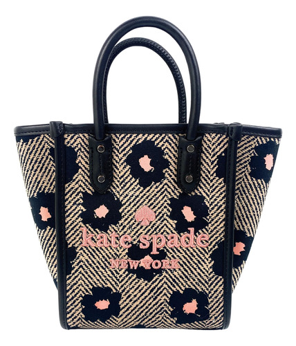 Bote Tote Kate Spade New York Mini Ella En Negro Multicolor