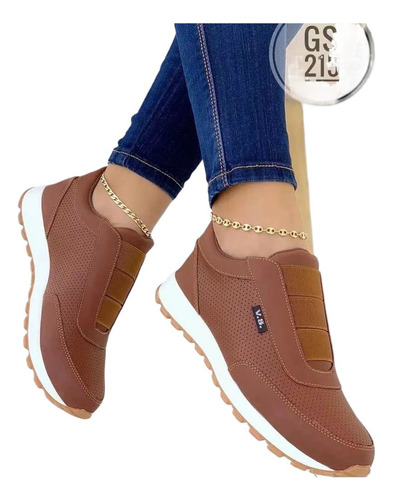 25 Zapatos Mocasines Deportivos Casual Cómodos For Mujer
