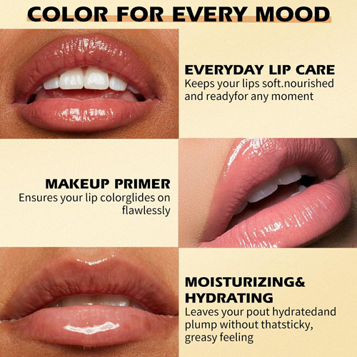 Aceite Para Labios Con Textura Hidratante Y Humectante De Al