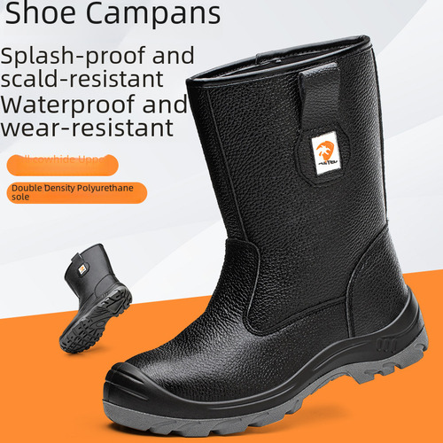 Botas Altas Negras De Algodón Q139; 39 - Zapatos Altos Antia