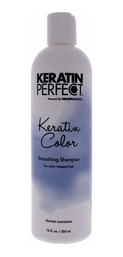 Keratin Perfect Champú Alisador De Color Queratina, Limpiado