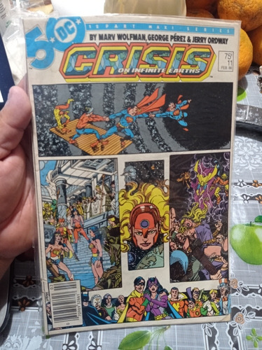 Cómic Dc En Inglés Crisis On Infinite Earths No.11  8