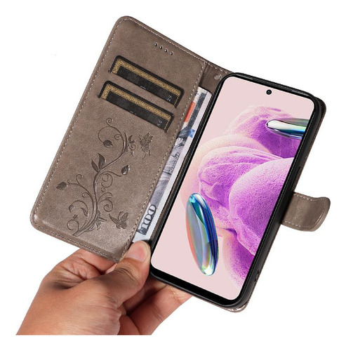 Funda For Xiaomi Redmi Note 12s Cartera Teléfono Y Tarjeta