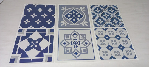 Azulejos Autoadhesivos Vinilo Muresco 16651 X 6 Unidades