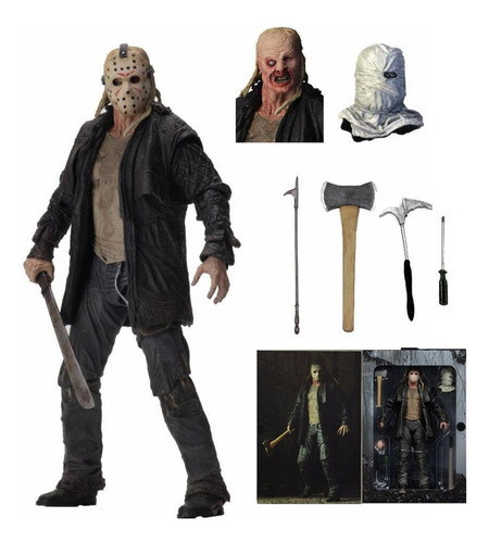 Figura De Juguete Neca Friday Jason Voorhees 2009, Edición D