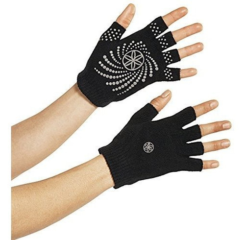 Gaiam Guantes De Yoga Grippy, Gris