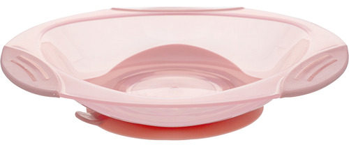 Pratinho Infantil Fundo Com Ventosa 6m+ Rosa Buba 18862