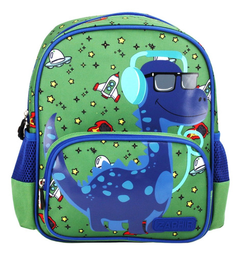 Mochila Infantil 12 Pulgadas Dinosario Jardin Zaphir Kids 