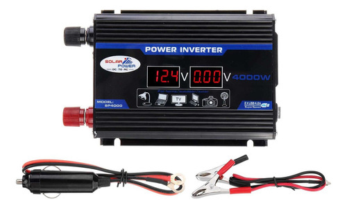 4000w Digital Inteligente Para Coche De Inversor 12v A 220v