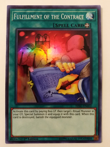 Fulfillment Of Contract - Super Rare     Hisu