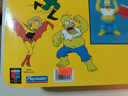 The Simpsons Vampiredna Captain Kwik The Ingestible Bulk (Usado)