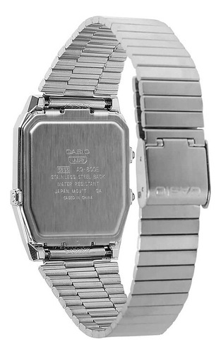 Reloj Casio Moda Modelo: Aq-800e-7a2vt Correa Gris