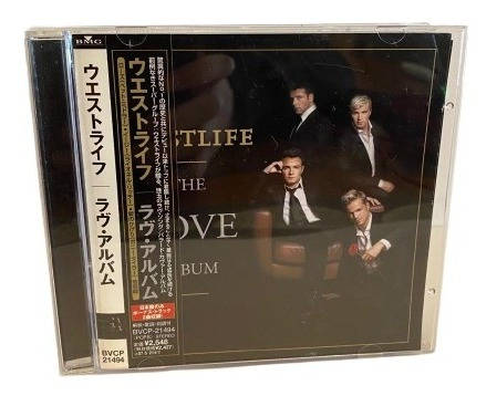 Westlife  The Love Album Cd Jap Obi Usado