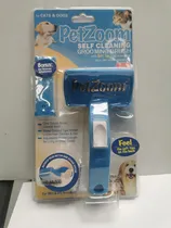 Comprar Cepillo Deslanador Para Perro O Gato Con Navaja Petzoom Color Azul