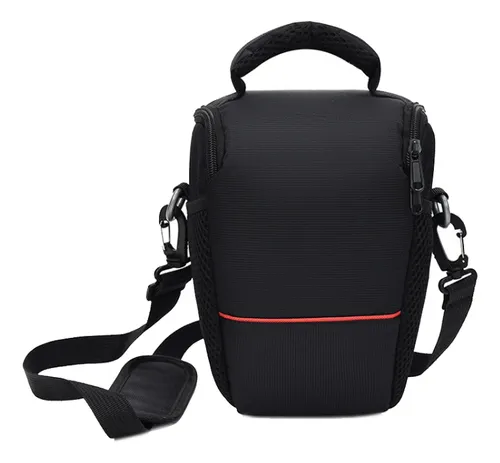 Bandolera Portátil Roja Para Cámara Réflex