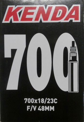 Câmara De Ar Kenda 700x23 Presta 48mm Speed Borracha Grossa