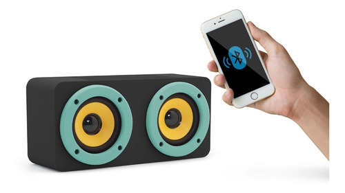 Parlante Bluetooth + Mia Buo Color Gato Amplificador Nfc