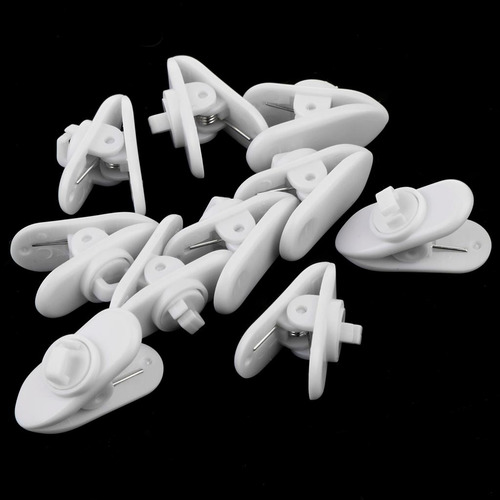 20 Unids Abrazaderas Para Auriculares Clip De Collar De