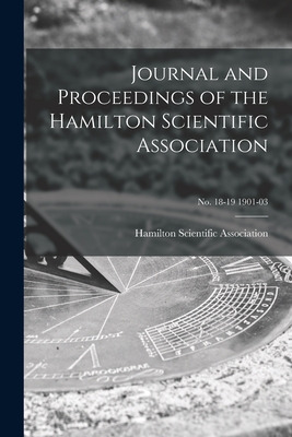 Libro Journal And Proceedings Of The Hamilton Scientific ...