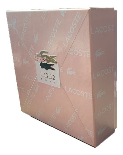 Lacoste Eau De Parfum L.12.12 Rose 50ml + Body Lotion 50ml