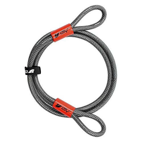 Cable De Acero De Seguridad Bv De 7 Pies, Doble Bucle De Ace