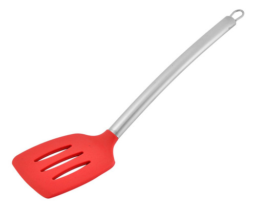 Espátula Turner Silicona Utensilios Cocina 32x8.5cm Roja