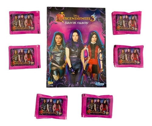 Descendientes 3 - Pack 1 Album + 150 Sobres De Figuritas 