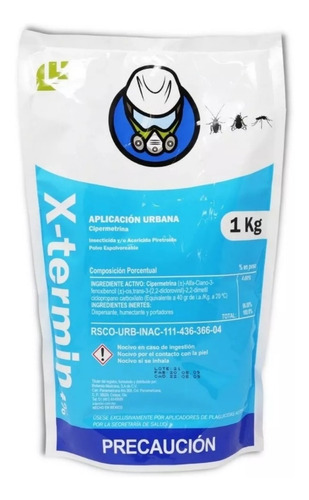 Insecticida Mata Chinches, Cucarachas, Hormigas X-termin 1kg