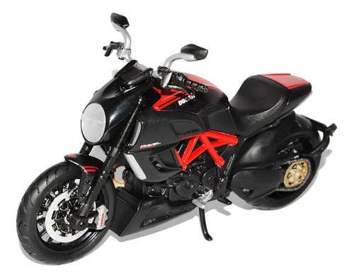 Moto Colección Maisto Ducati Diavel Negra 1/18 Febo