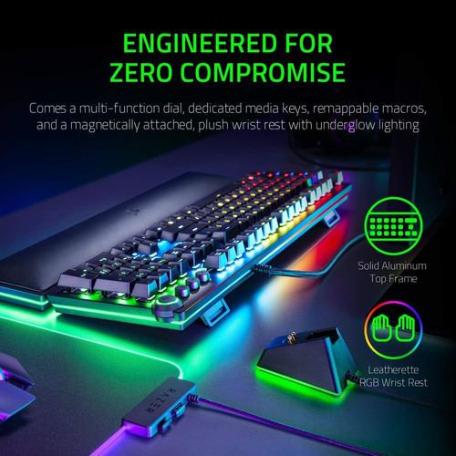 Razer Huntsman Elite Keyboard, Linear Optical Switches