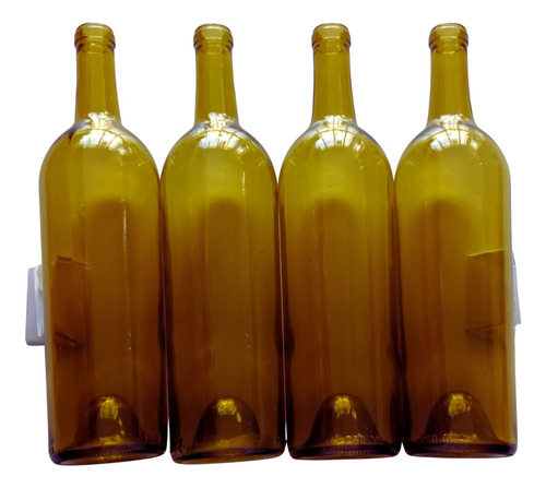 Botellas De Vidrio  Envase 750ml Incluye Corcho´por Pieza