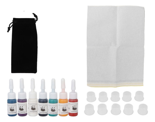 Kit De Pluma De Tatuaje Con Motor Fuente De Alimentación