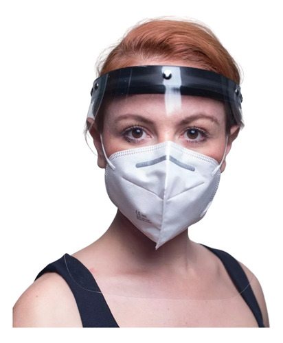 Careta Protectora Facial Comodidad Antiempañante- Pieza