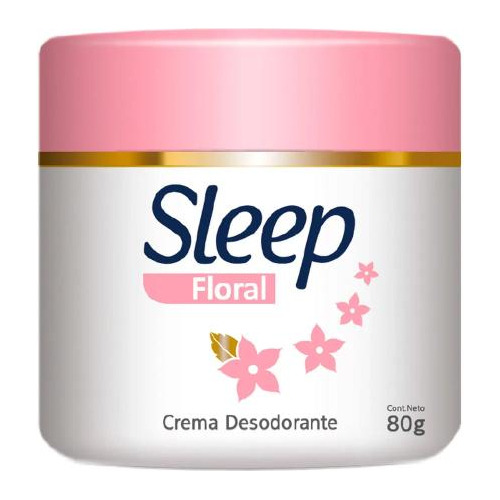 Desodorante Sleep Crema Floral 80 Grs.