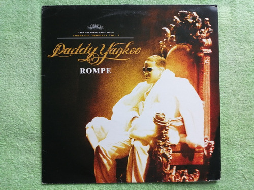 Eam Lp Vinilo Maxi Single Daddy Yankee Rompe 2006 Europeo